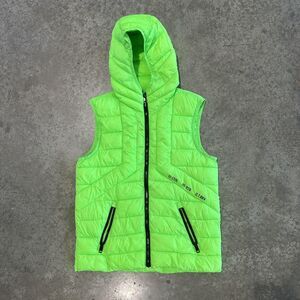Diesel Green Puffer Vest